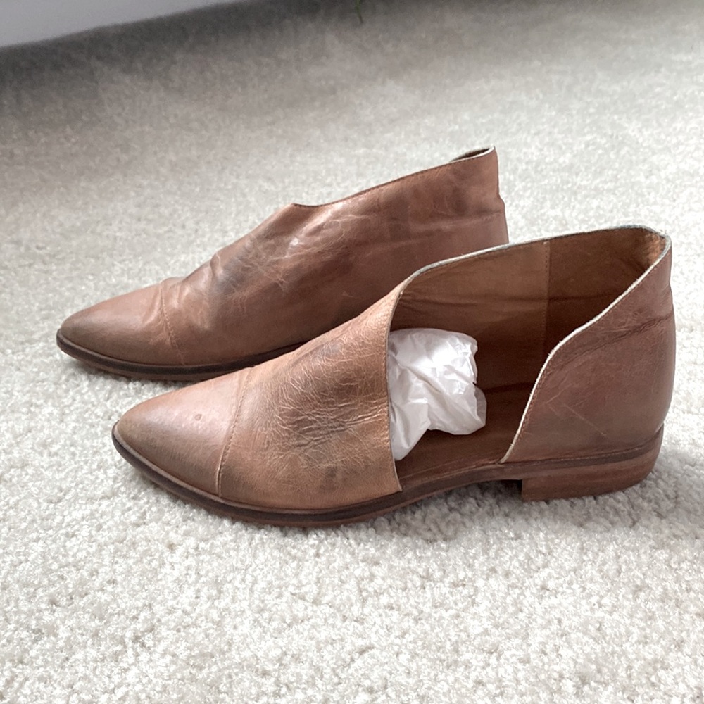 Free People Royale Flat cut out shoes